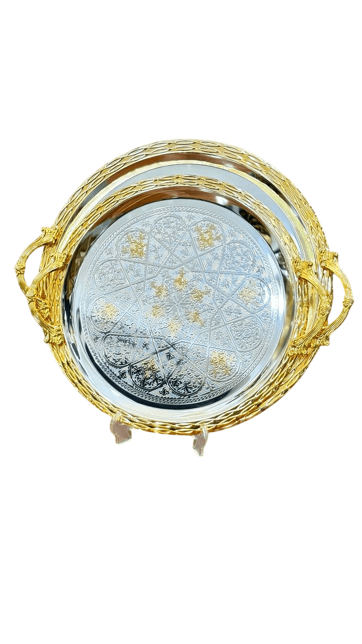 سینی 2 عددی گرد سایز بزرگ کد 16