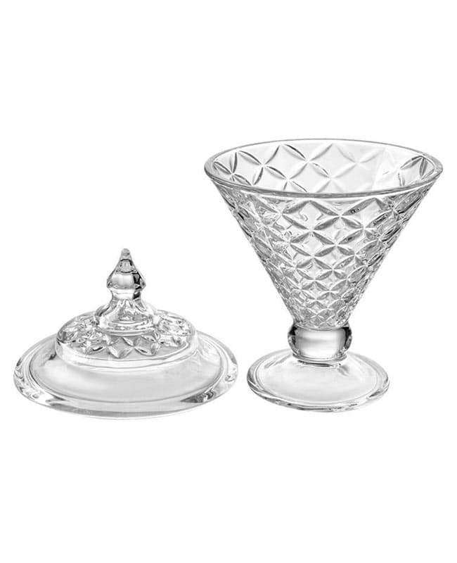 قندان و شکلات خوری مدل الماس deliglass — تصویر ۷