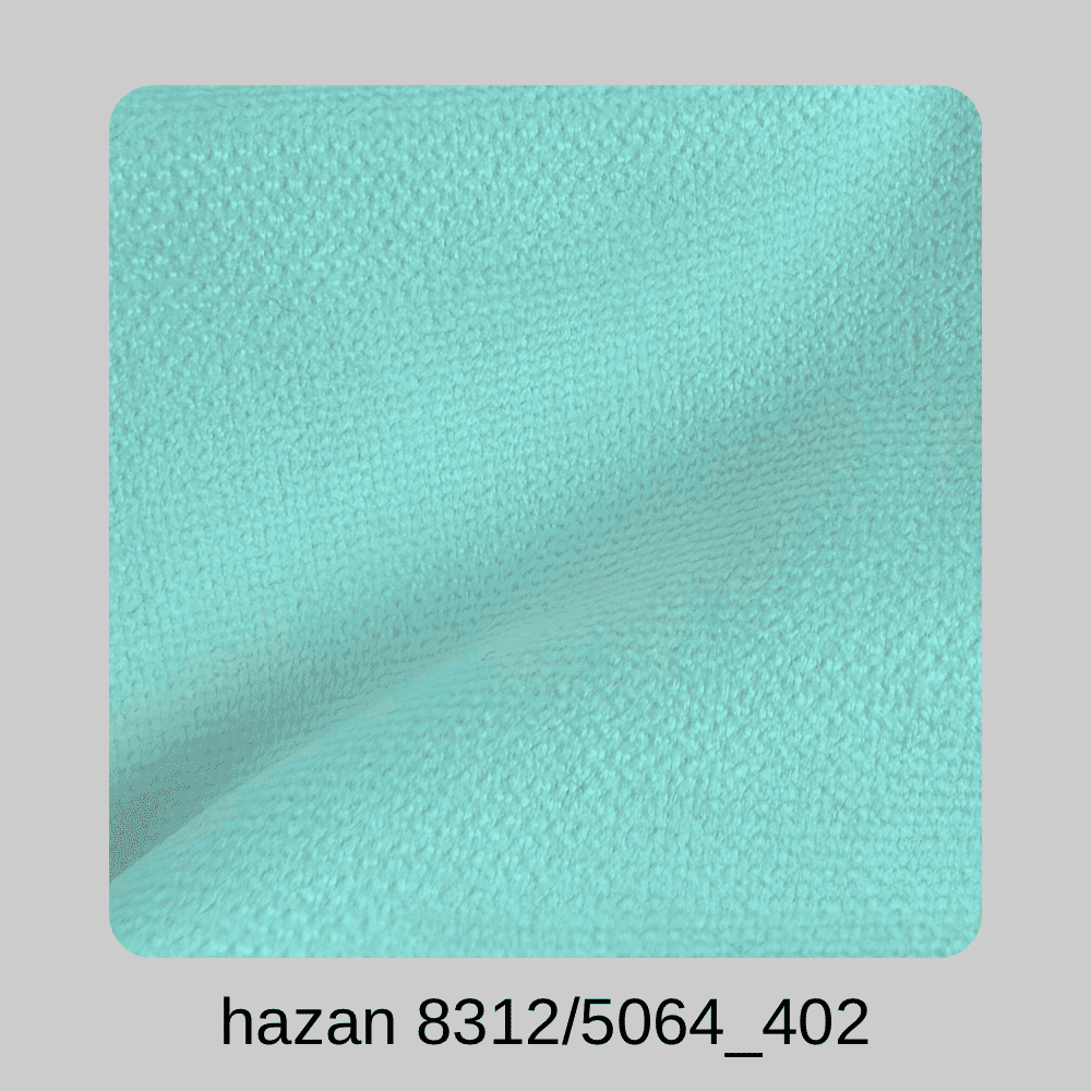 پارچه هازان فیروزه ای روشن کد 402_8312/5064