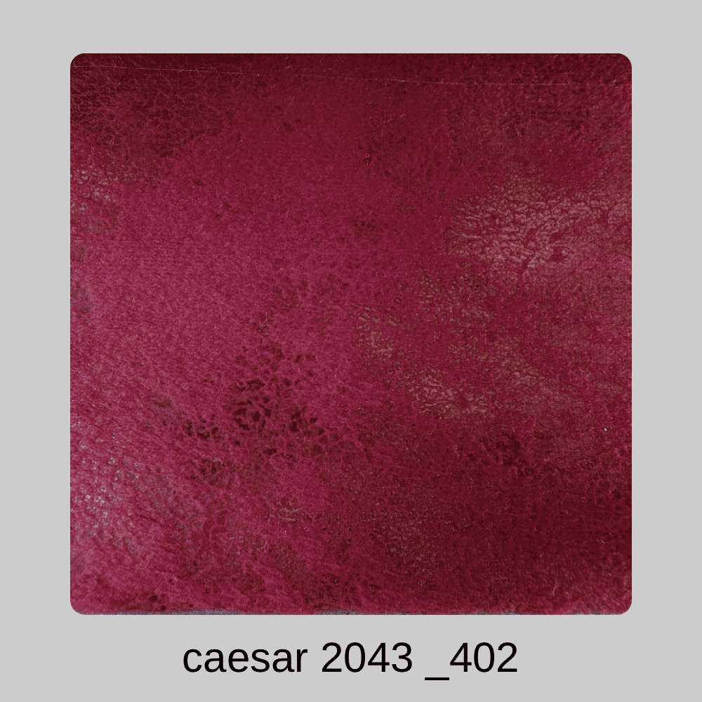 پارچه مخمل پتینه سزار زرشکی کد 402_2043