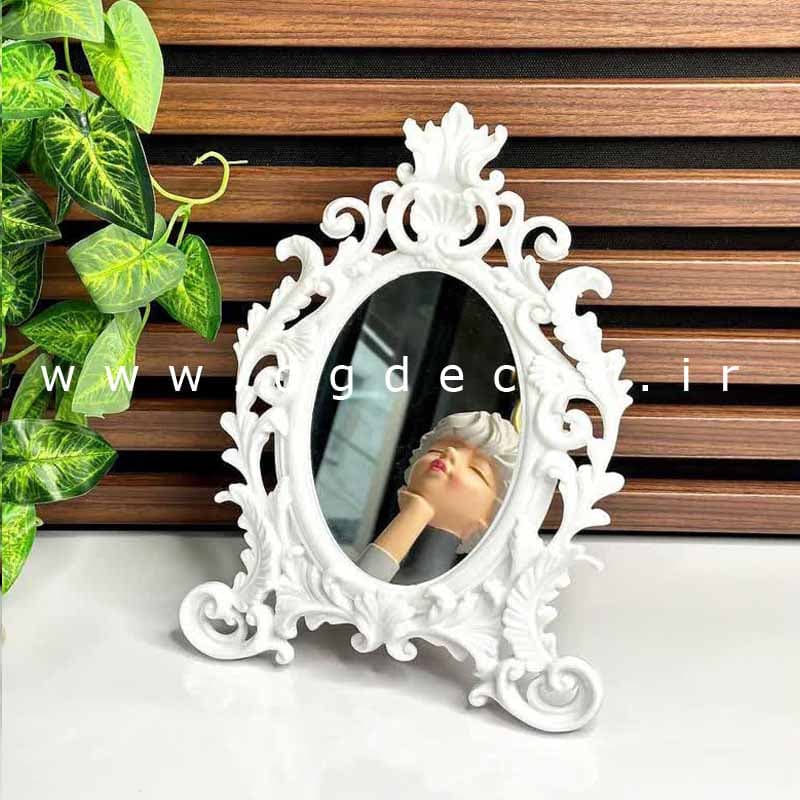 آینه رومیزی طرح سلطنتی