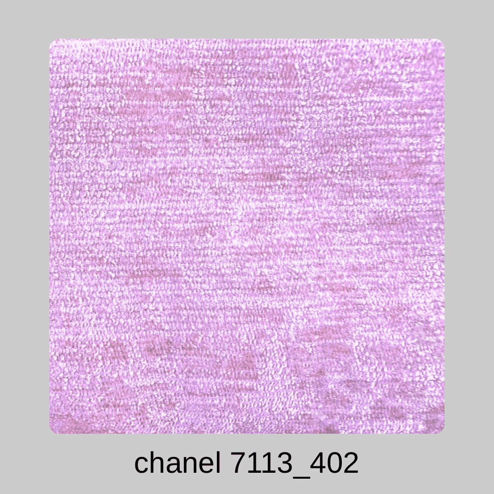 پارچه مخمل شانل یاسی کد 402_7113