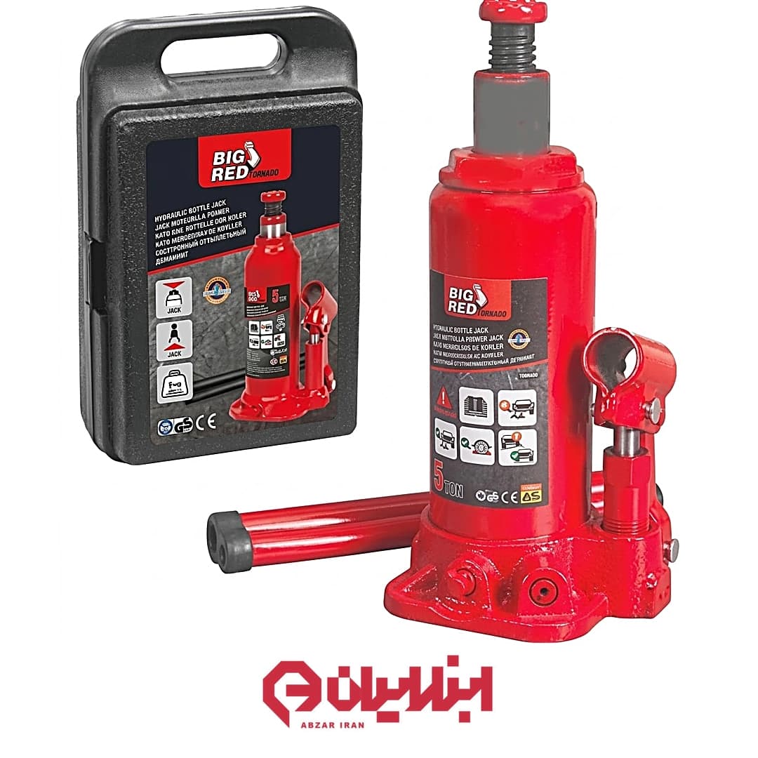 جک بطری 5 تن بیگ رد مدل T90504DS — تصویر ۲