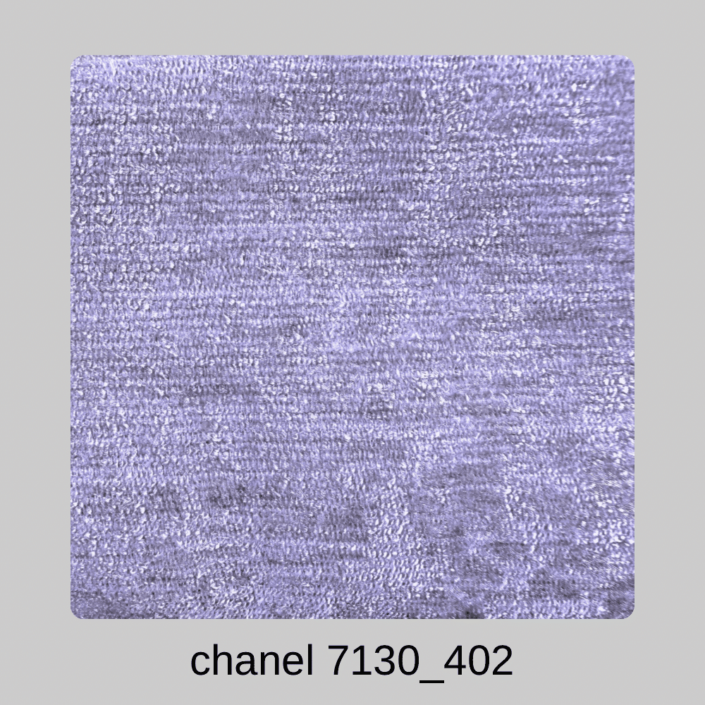 پارچه مخمل شانل یاسی روشن کد 402_7130