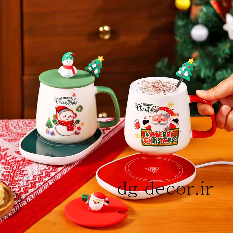 ماگ هیتردار کریسمسی وارداتی