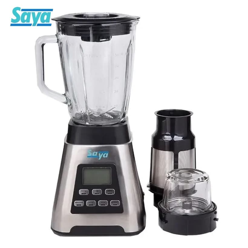 آسیاب و مخلوط کن سایا Karen نقره ای 600 وات 10 سرعته