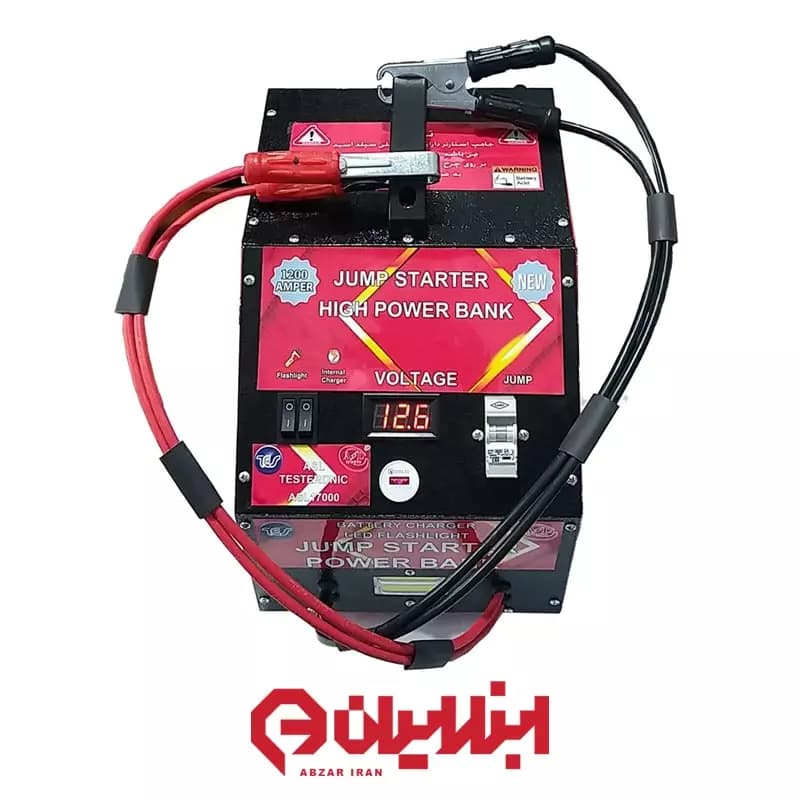 جامپ استارتر – شارژر قوی خودرو مدل TES-17000