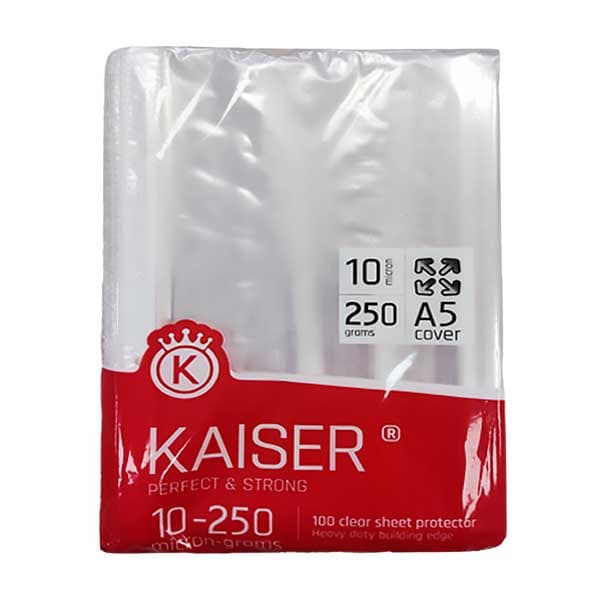 کاور کاغذ A5 کایزر کد sk702 بسته 100 عددی — تصویر ۲
