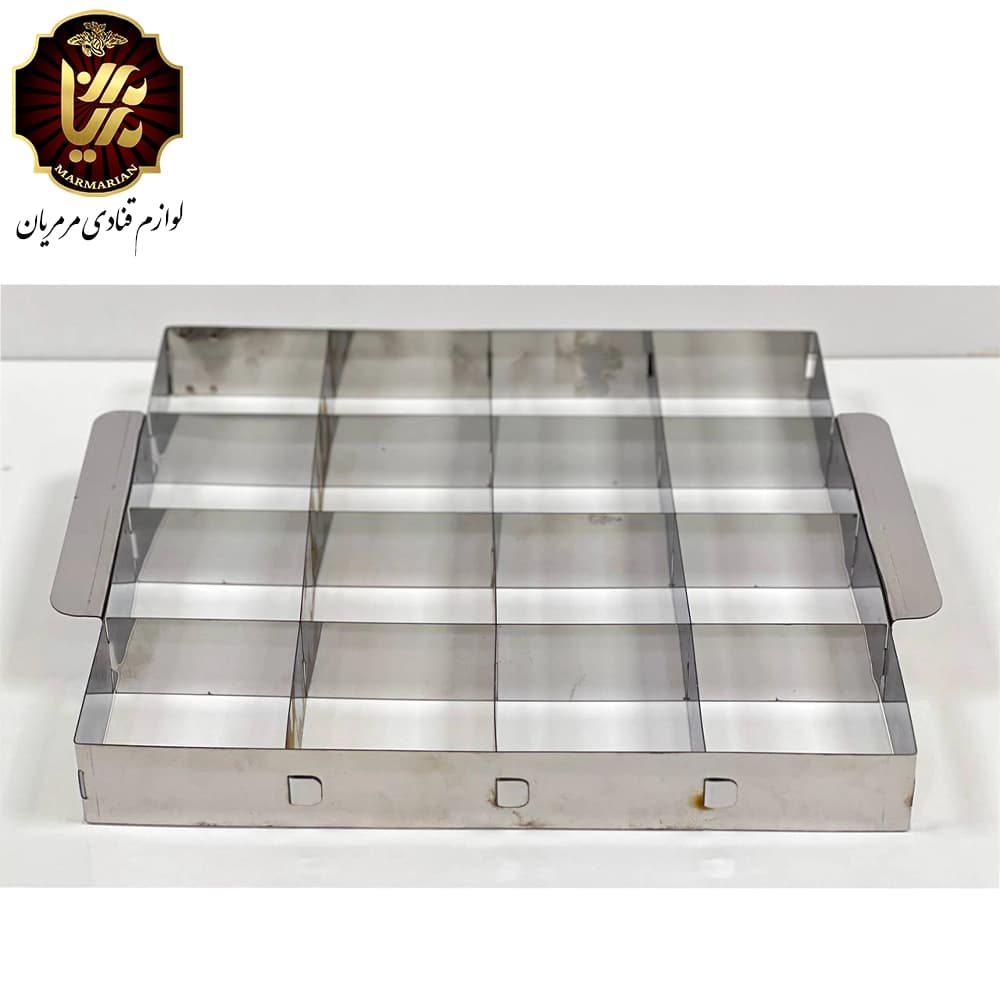 اسلایسر (مقسم) استیل مربع 24*24
