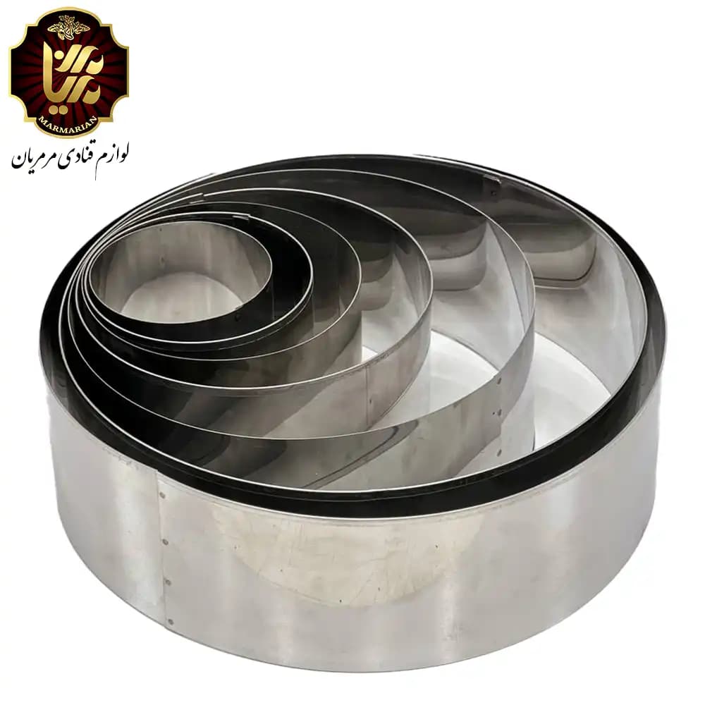 رینگ ثابت دایره ارتفاع 3 در سایز های مختلف — تصویر ۲
