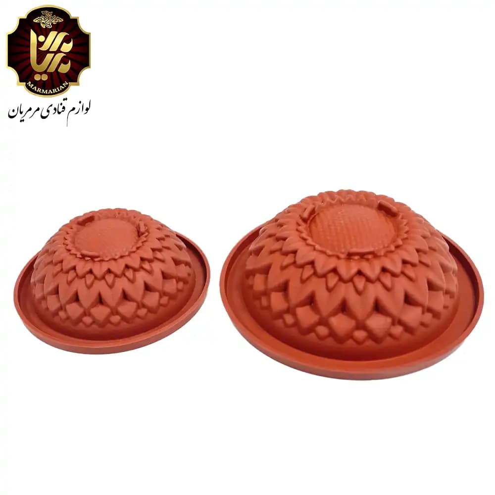 قالب سیلیکون دسری گل داوودی در 2 سایز