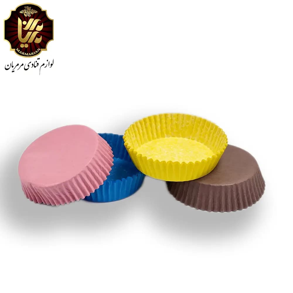 کاغذ پای سیب طرح دار بسته 4 عددی(60عدد)