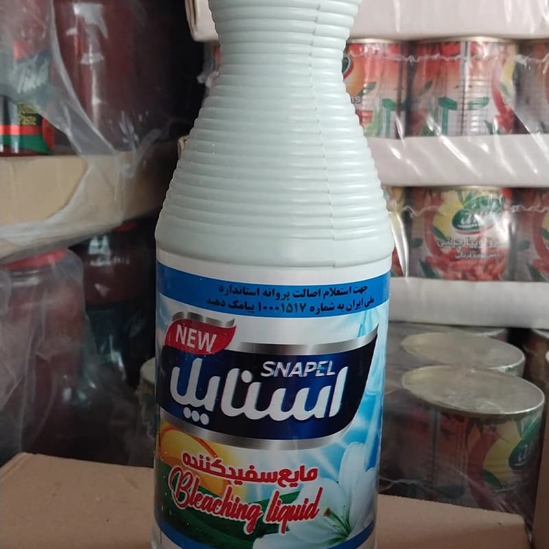مایع سفیدکننده 1 لیتری اسناپل