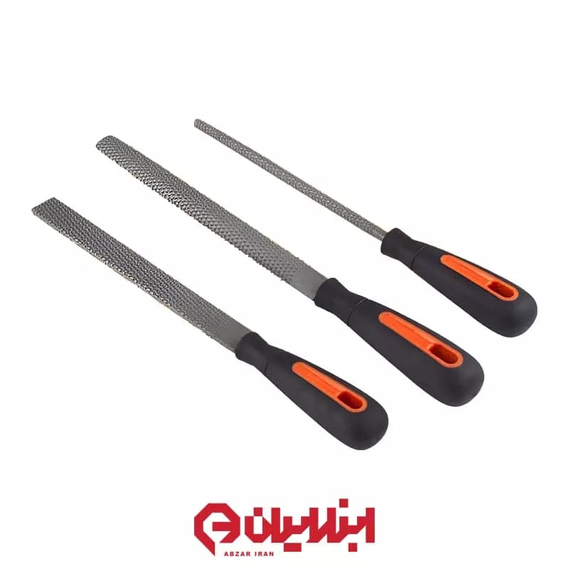 ست سوهان دسته فایبر چوب نورس مدل NR-HF02