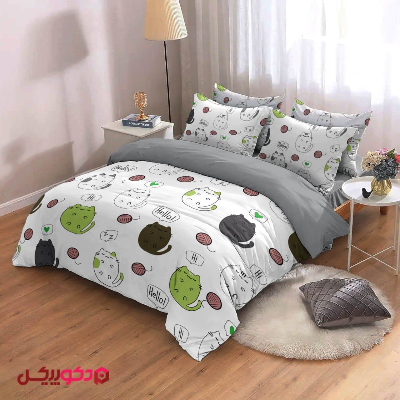 روتختی سه بعدی گربه کیوت D37
