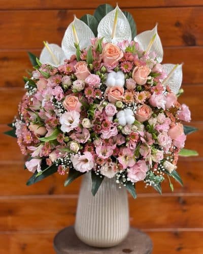گل برای تبریک روز زن به مادر زنم