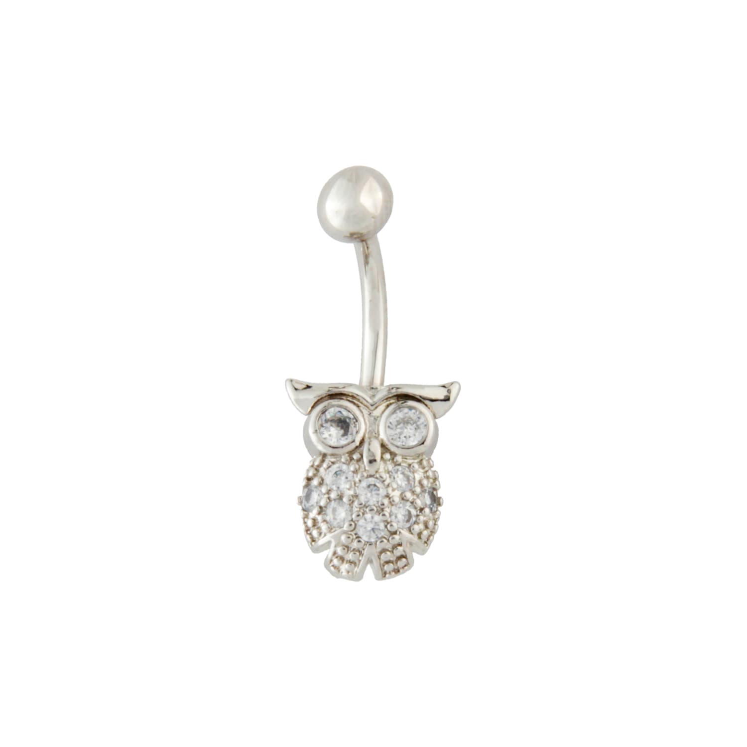 پیرسینگ ناف مدل جغد — تصویر ۲
