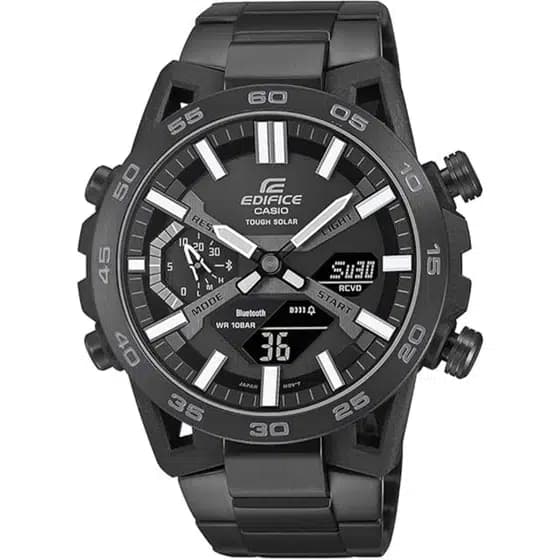 ساعت مردانه کاسیو (Casio) اصل|مدل ECB-2000DC-1BDF — تصویر ۸