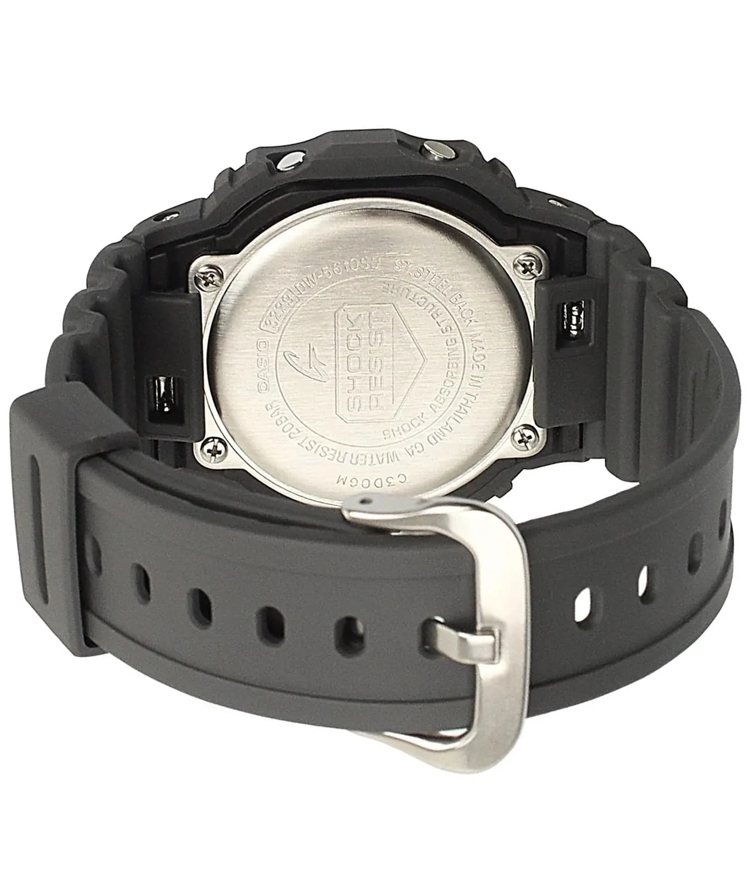 ساعت مردانه کاسیو (Casio) اصل|مدل DW-5610SU-8DR — تصویر ۱۱