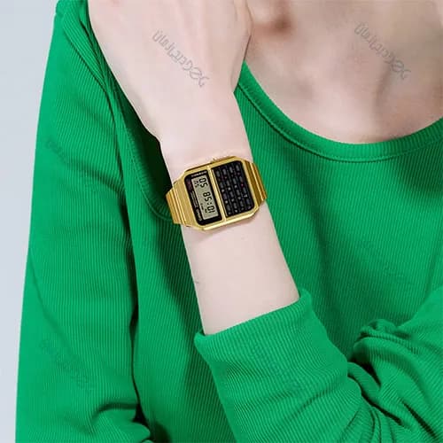 ساعت مردانه کاسیو (Casio) اصل|مدل CA-500WEG-1ADF — تصویر ۴