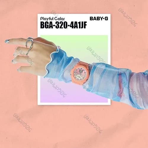 ساعت زنانه کاسیو (Casio) اصل|مدل BGA-320-4A1DR — تصویر ۴