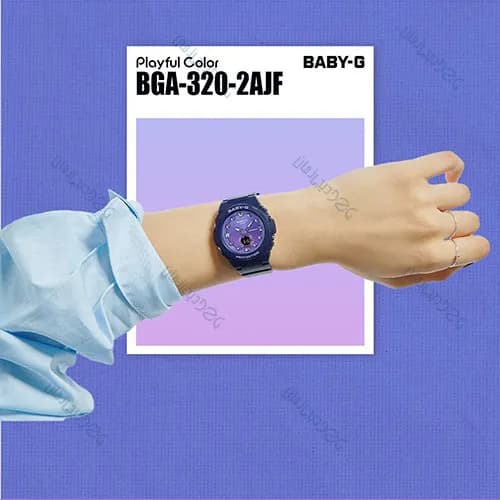 ساعت زنانه کاسیو (Casio) اصل|مدل BGA-320-2ADR — تصویر ۴