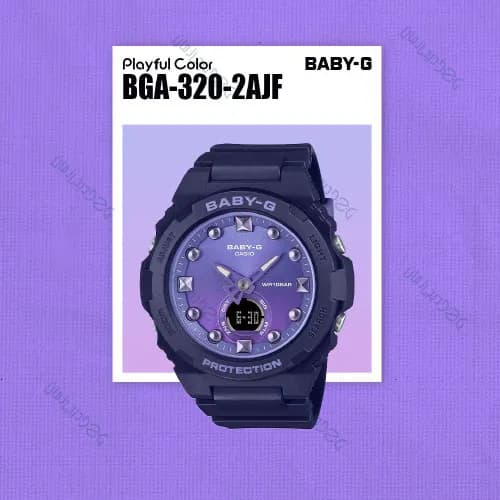 ساعت زنانه کاسیو (Casio) اصل|مدل BGA-320-2ADR — تصویر ۵