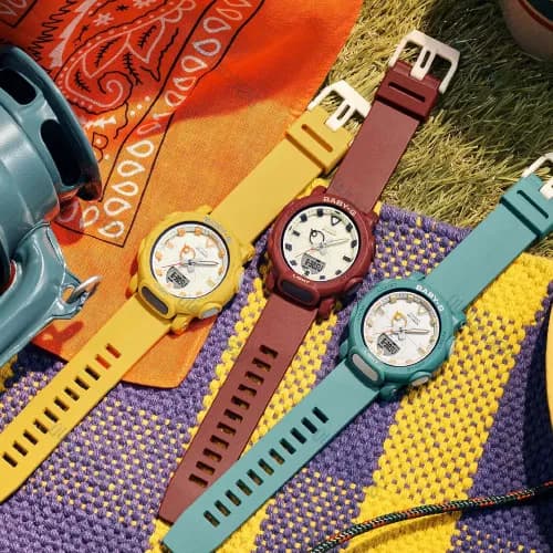 ساعت زنانه کاسیو (Casio) اصل|مدل BGA-310RP-3ADR — تصویر ۵