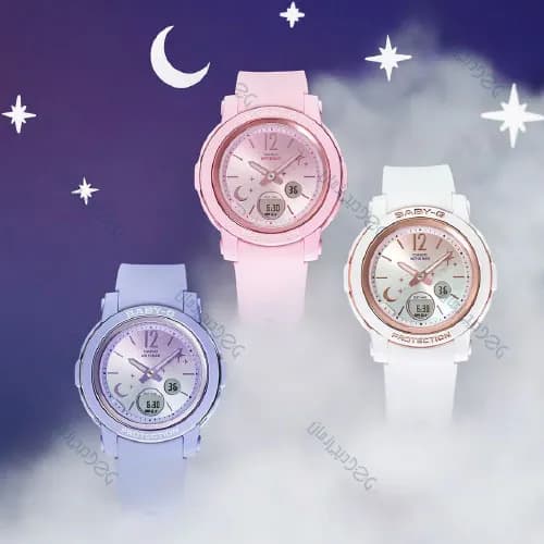 ساعت زنانه کاسیو (Casio) اصل|مدل BGA-290DS-2ADR — تصویر ۵