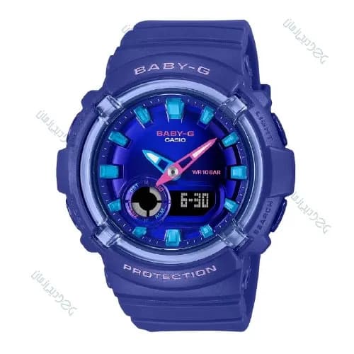ساعت زنانه کاسیو (Casio) اصل|مدل BGA-280DN-2ADR