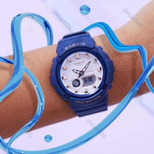 ساعت زنانه کاسیو (Casio) اصل|مدل BGA-280BA-2ADR — تصویر ۳