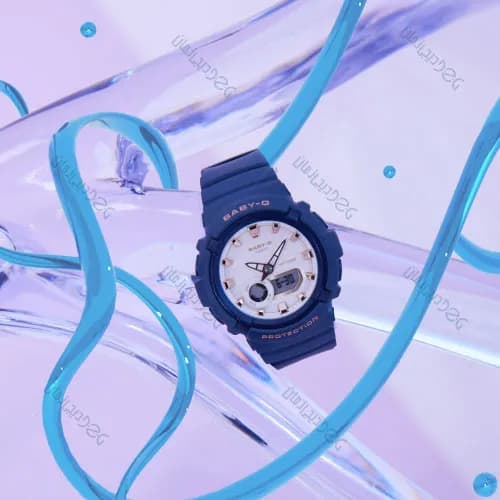 ساعت زنانه کاسیو (Casio) اصل|مدل BGA-280BA-2ADR — تصویر ۴