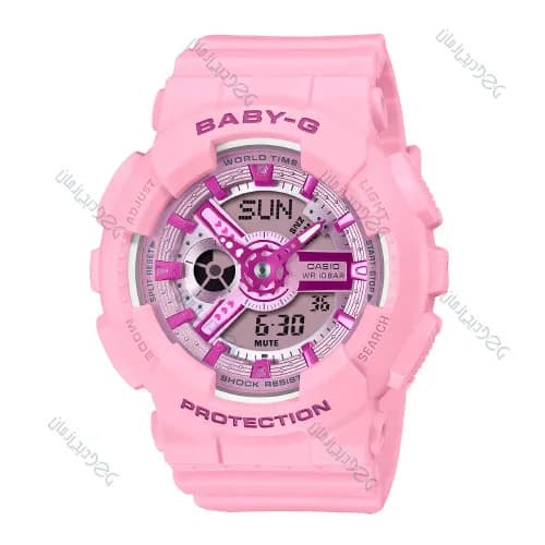 ساعت زنانه کاسیو (Casio) اصل|مدل BA-110YK-4ADR