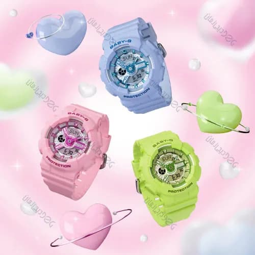 ساعت زنانه کاسیو (Casio) اصل|مدل BA-110YK-4ADR — تصویر ۵