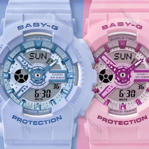 ساعت زنانه کاسیو (Casio) اصل|مدل BA-110YK-2ADR — تصویر ۵
