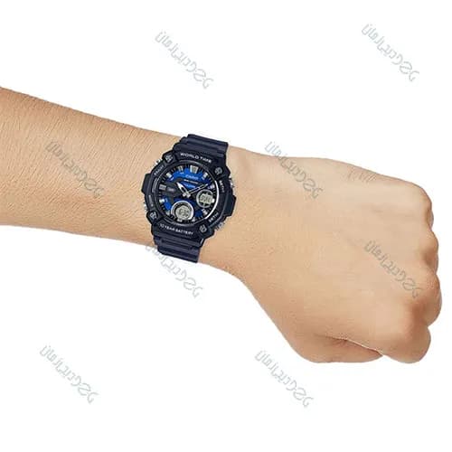 ساعت مردانه کاسیو (Casio) اصل|مدل AEQ-120W-2AVDF — تصویر ۴