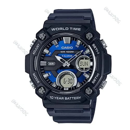 ساعت مردانه کاسیو (Casio) اصل|مدل AEQ-120W-2AVDF
