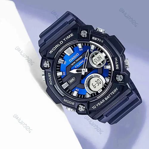 ساعت مردانه کاسیو (Casio) اصل|مدل AEQ-120W-2AVDF — تصویر ۵