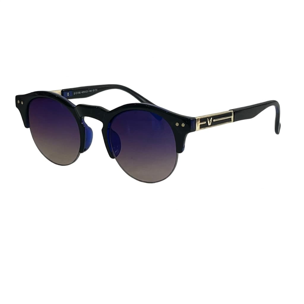 عینک آفتابی زنانه برند Rayban فریم کائوچو مشکی یووی 400 — تصویر ۲