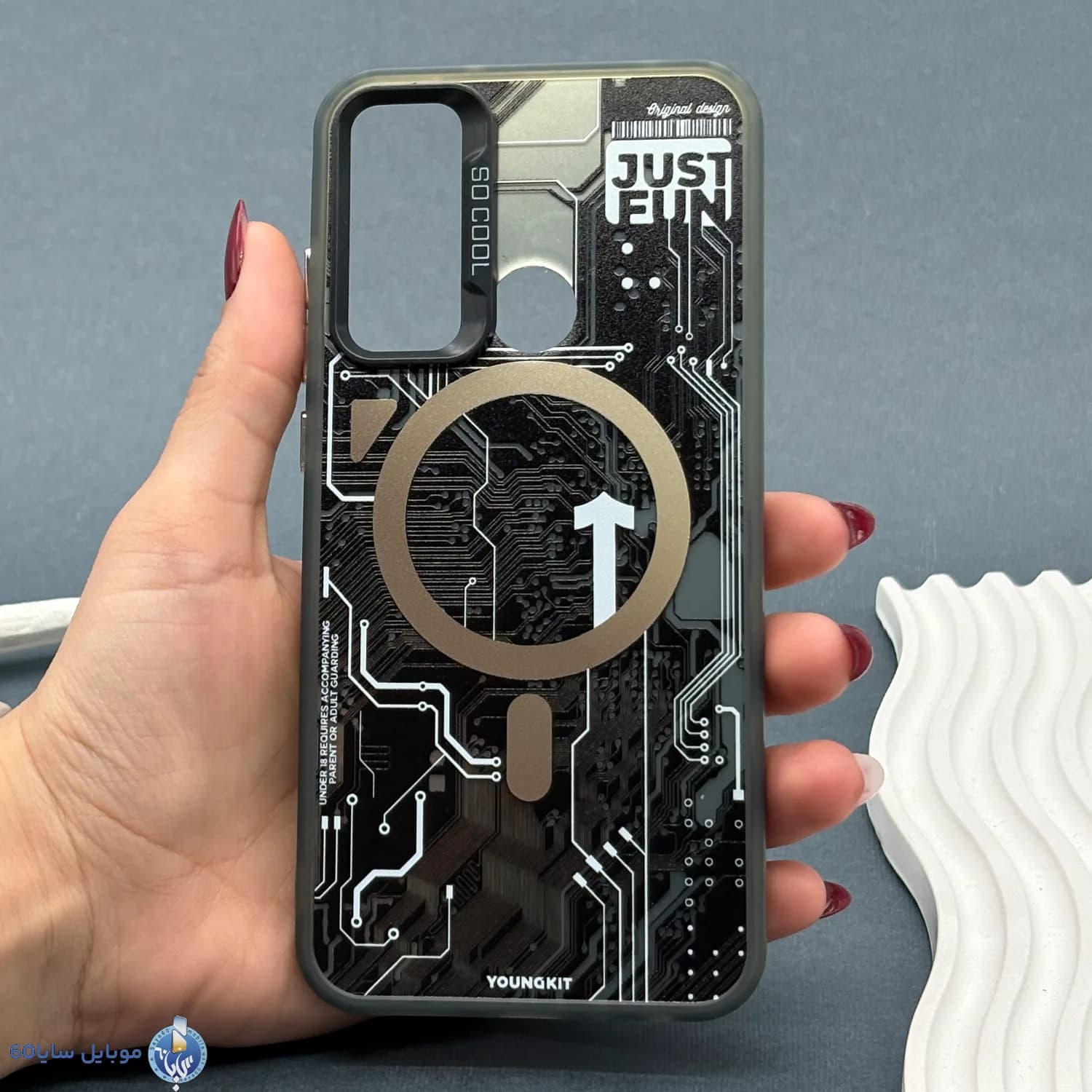 قاب موبایل Xiaomi Redmi note8 مدل So Cool طرح مگسیف