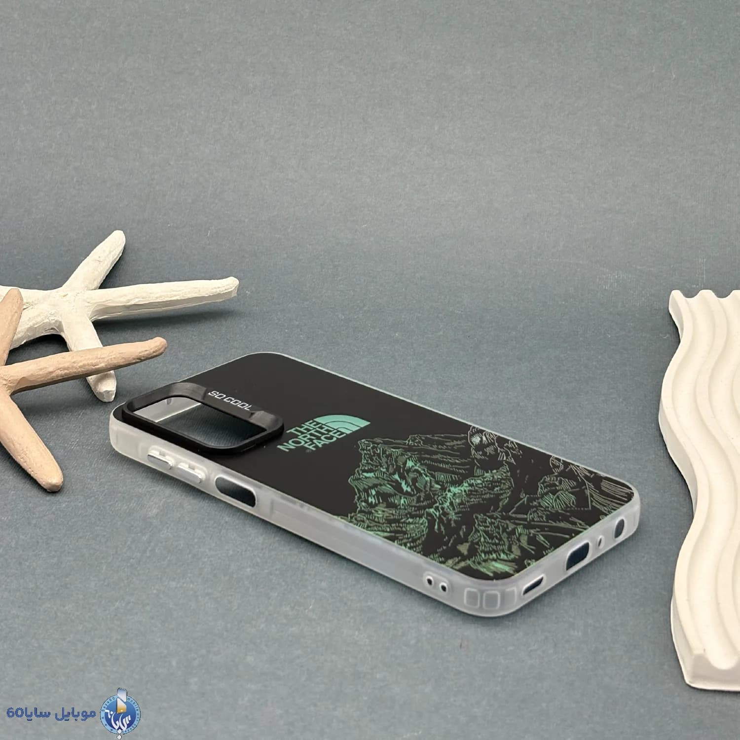 قاب موبایل Galaxy A25 مدل So Cool طرح نورث فیس — تصویر ۳