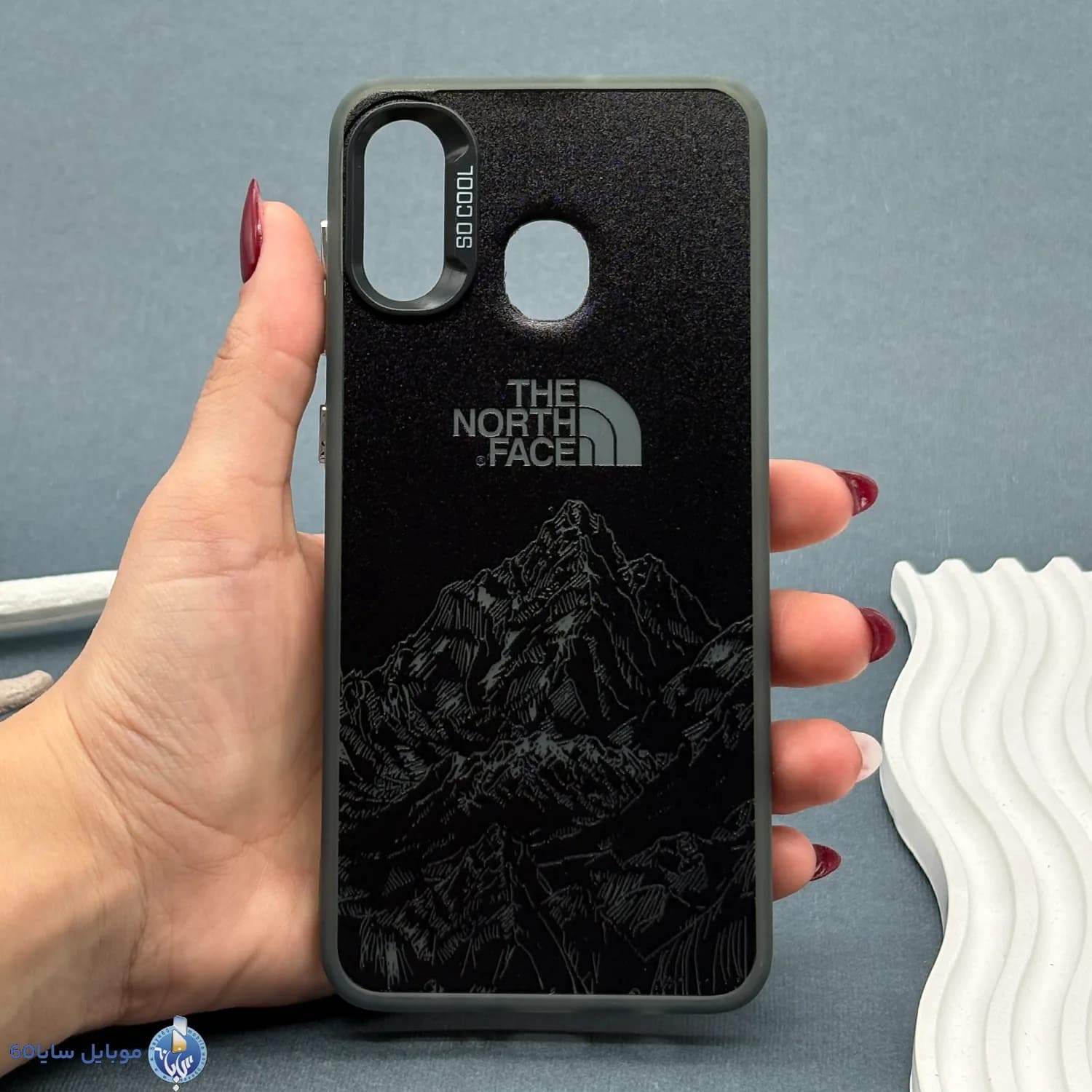 قاب موبایل Galaxy A20 مدل So Cool طرح the North face — تصویر ۲