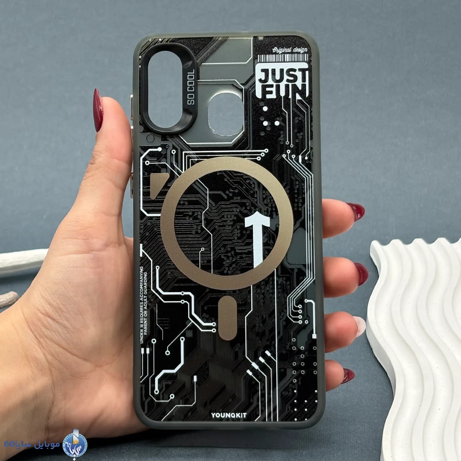 قاب موبایل Galaxy A20 مدل So Cool طرح مگسیف — تصویر ۲