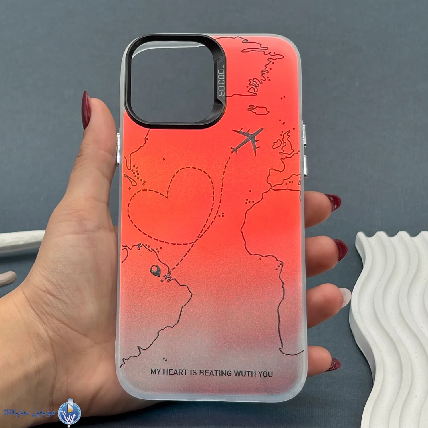 قاب موبایل iPhone 13 Promax مدل So Cool طرح هواپیما — تصویر ۳