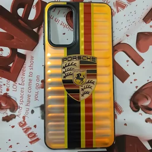 گارد محافظ گوشی آیفون 12pro max طرح دار پورشه 7رنگ قاب و کاور Iphone 12 pro max