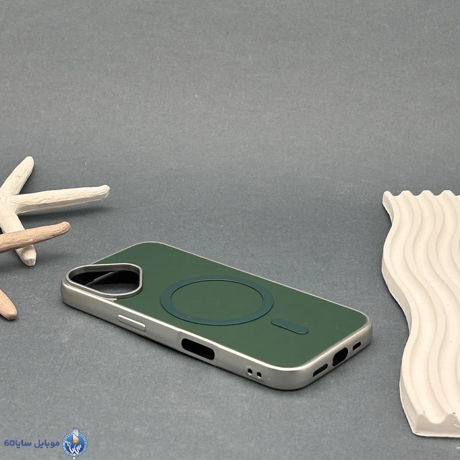 قاب موبایل iPhone 16 مدل Alo mag مگسیف — تصویر ۴