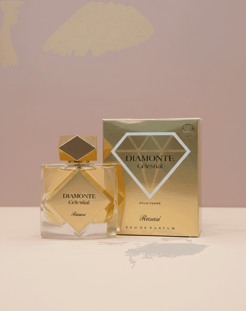 ادو پرفیوم عطر زنانه رصاصی دیامونته سلستیال 100 میل | Rasasi Diamonte Celestial اصل با ماندگاری بالا