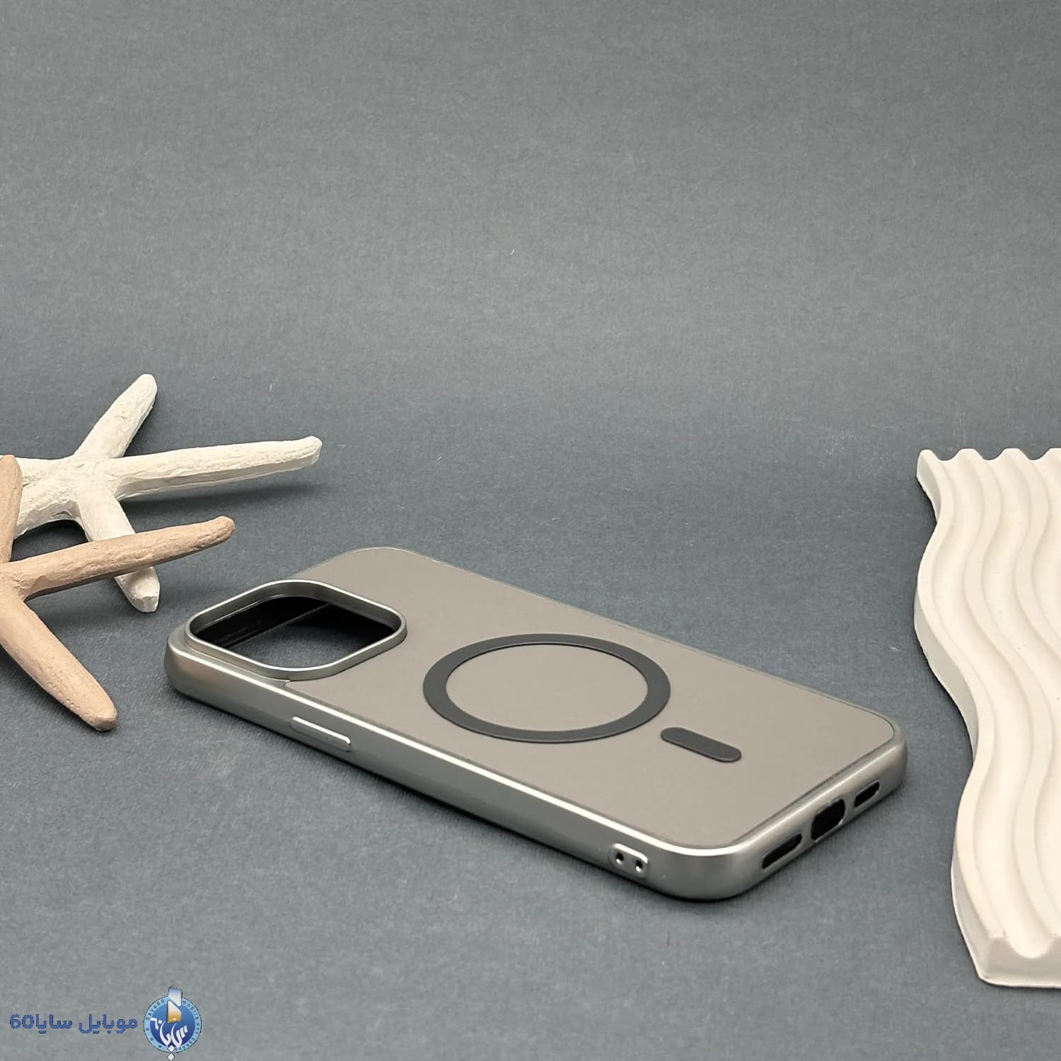 قاب موبایل iPhone 15 pro max مدل Alo mag مگسیف — تصویر ۲