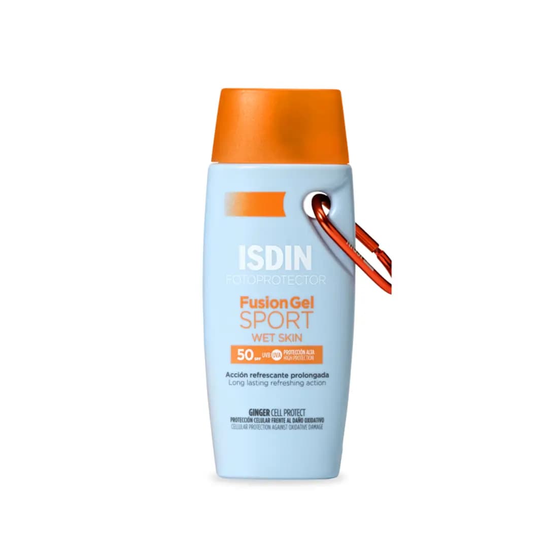 ضدآفتاب بدن و صورت فیوژن ژل اسپرت SPF50 ایزدین