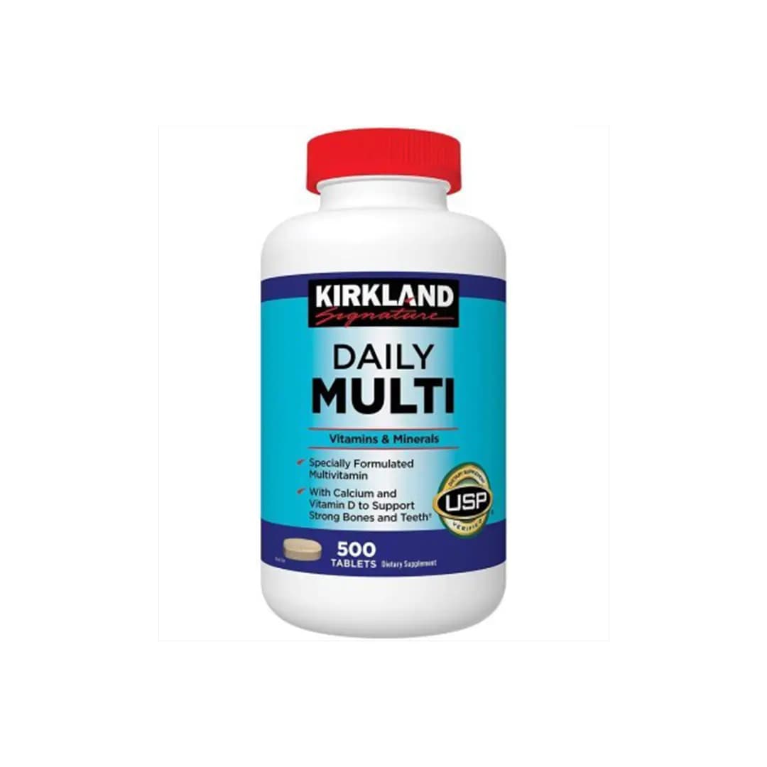 مولتی ویتامین روزانه کرکلند Kirkland امریکا – 500 عددی — تصویر ۲